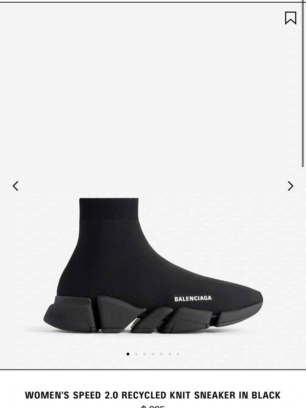 Balenciaga speed trainers